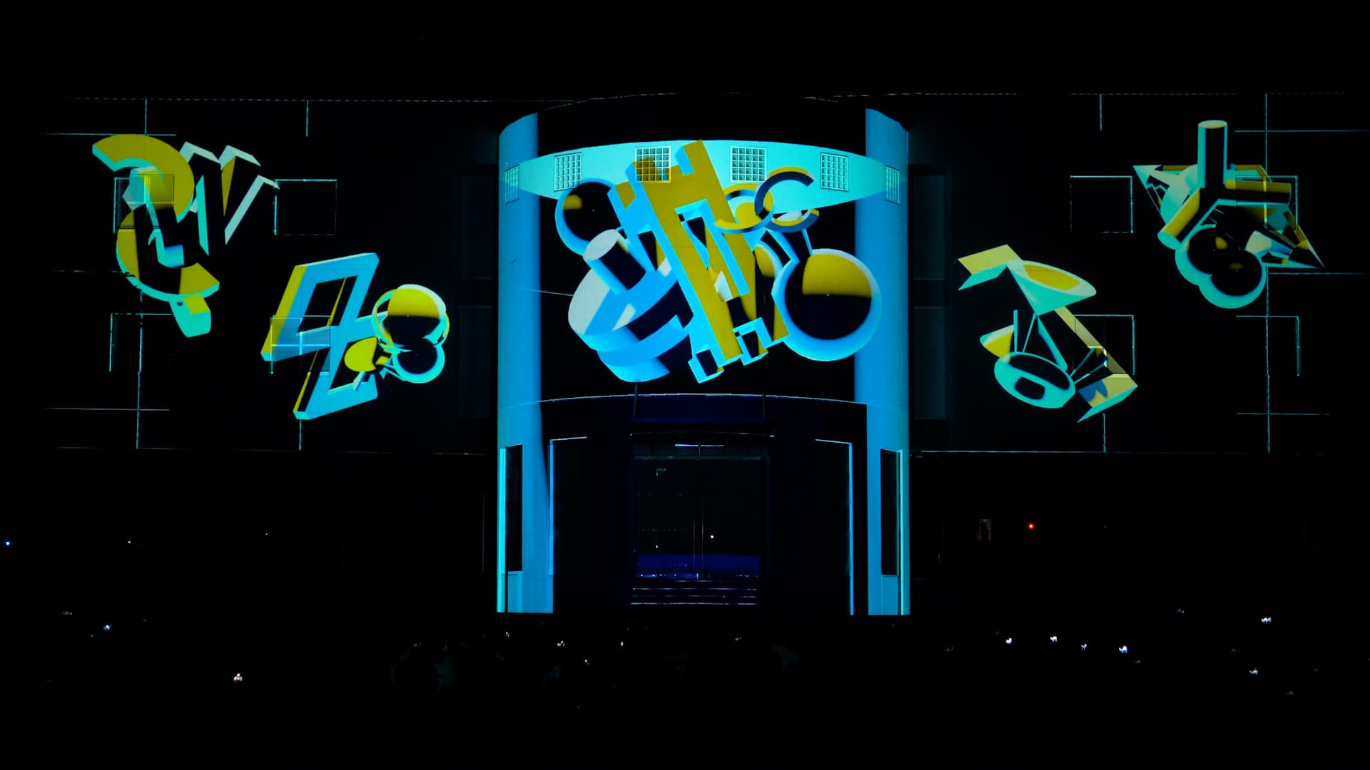 NID School Fest-2024. FINALE Projection Mapping. image 3